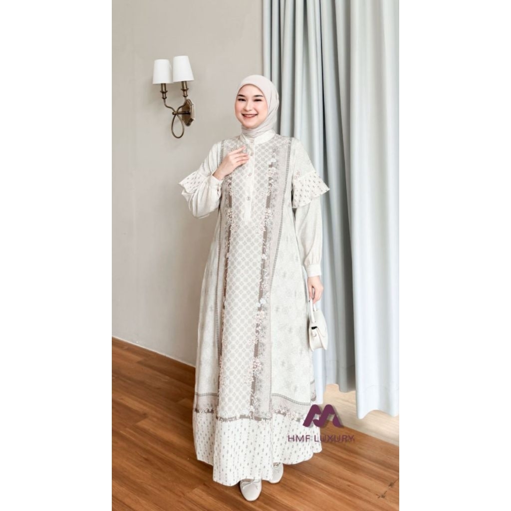 Alea dress BY HMF LUXURY GAMIS TERBARU GAMIS LEBARAN TERBARU 2026 COD ORIGINAL