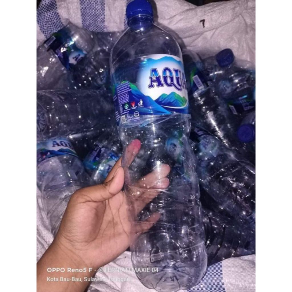 Botol Bekas AQUA 1500ml