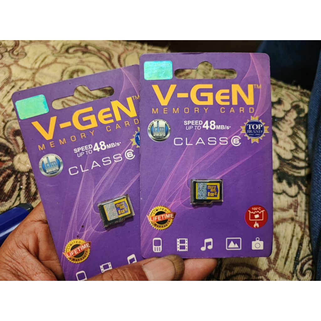 Micro SD Vgen 8GB Class 6