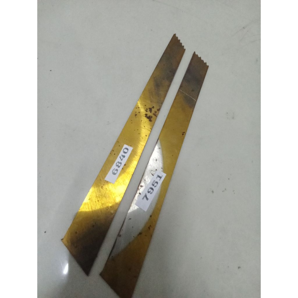 BAJA HSS DM05 JULIA Italy Gold Original Bahan Pisau Dapur Iris Serbaguna Code 7951 6840