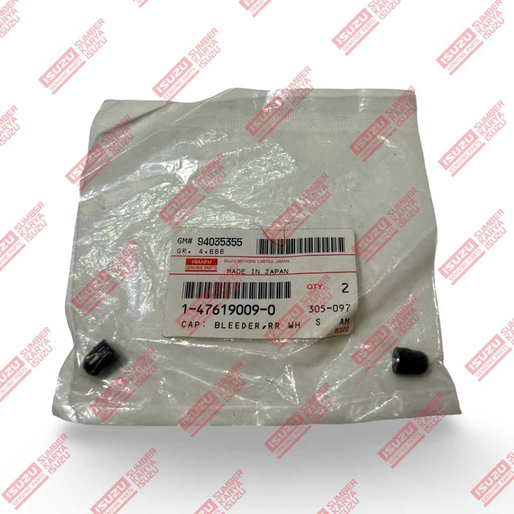 KARET TUTUP PEMBUANGAN MINYAK CAP BLEEDER ISUZU PANTHER PICKUP PICK UP ORIGINAL
