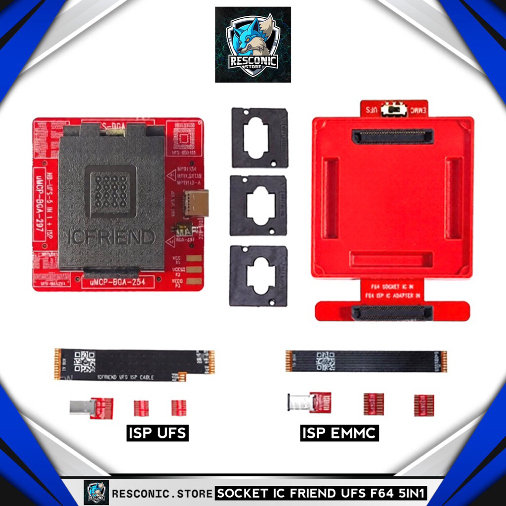 Socket IC Friend UFS F64 5IN1 / IC Friend UFS F64 5IN1