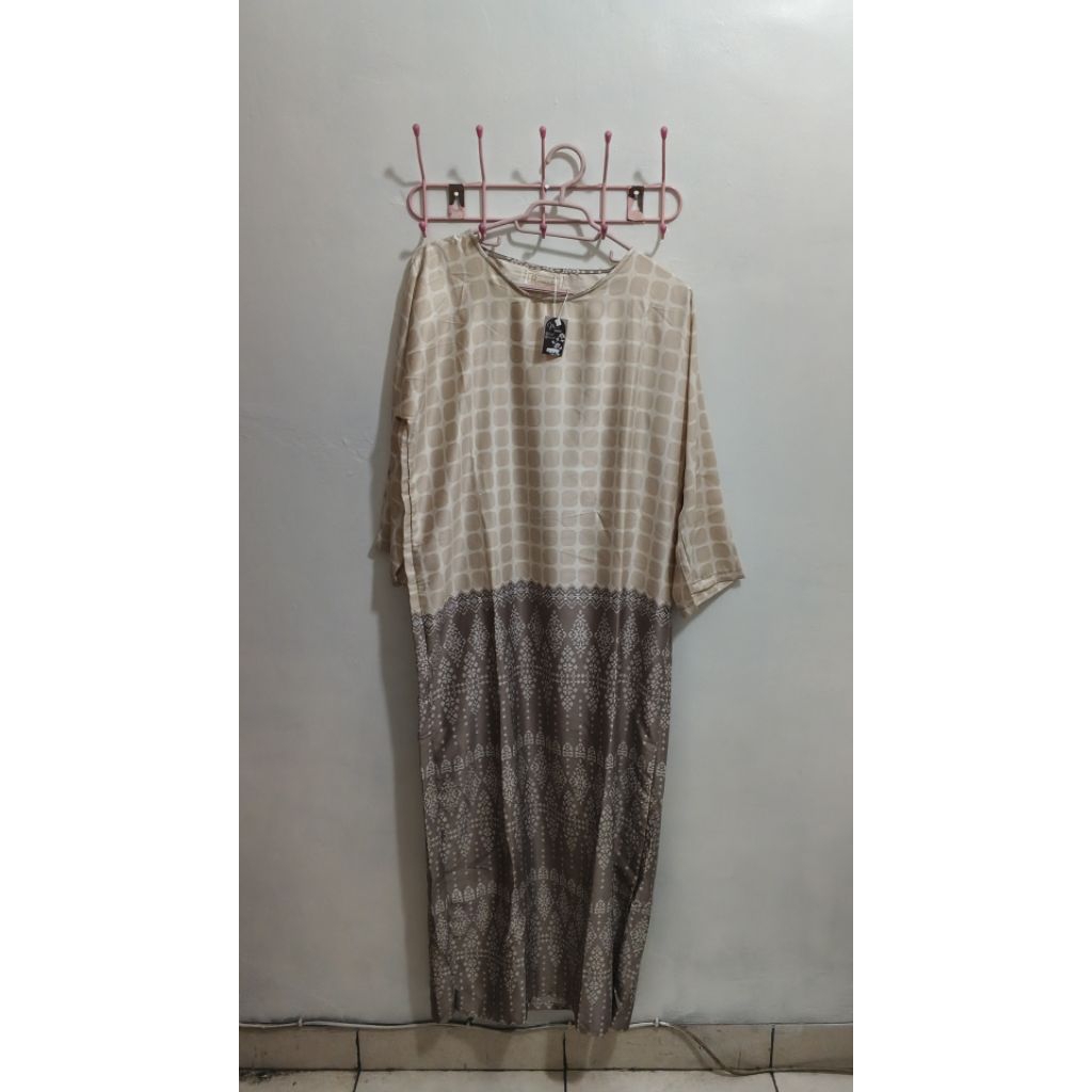 Dress Gamis Silk Satin Preloved PL