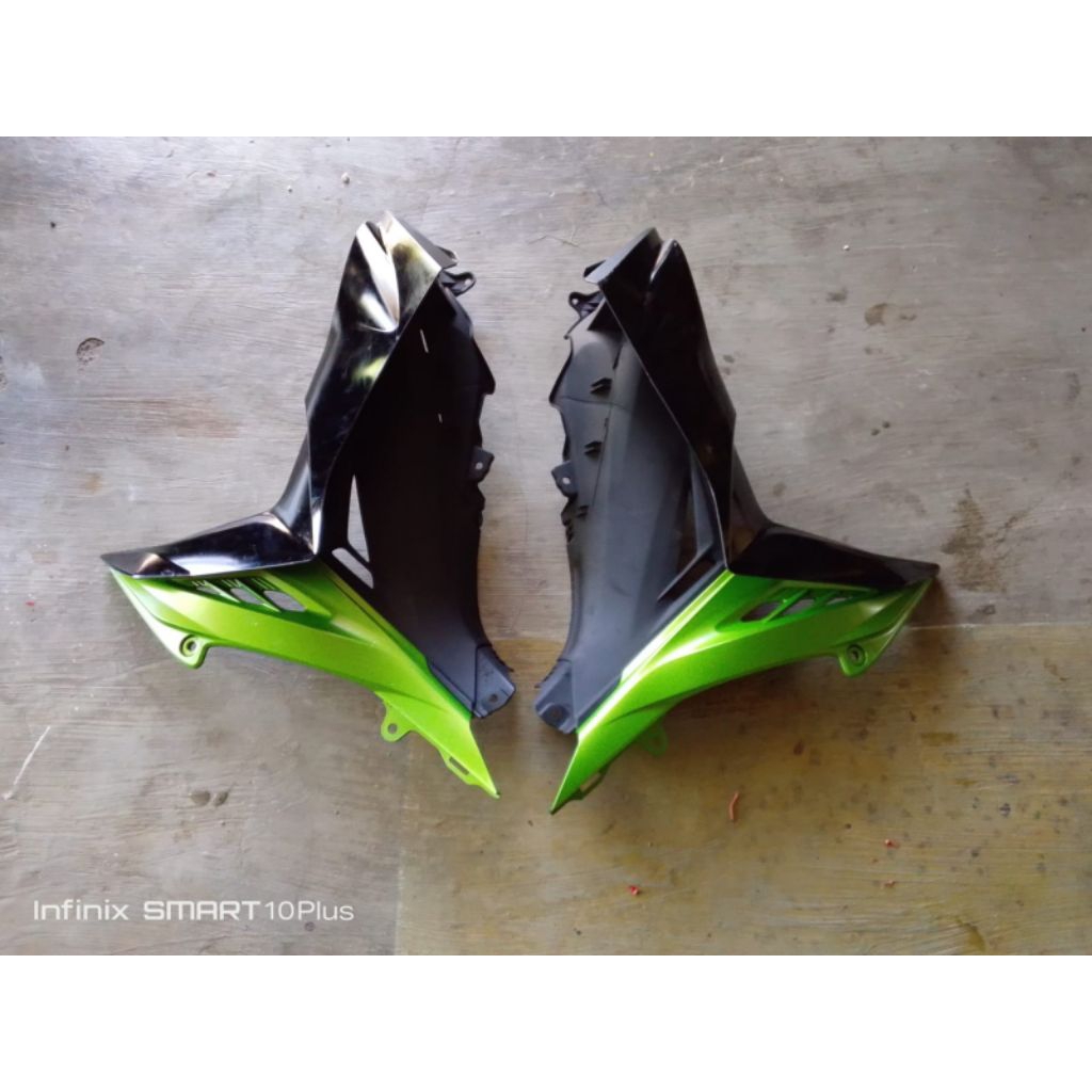 cover body sayap kanan kiri set Kawasaki edge original copotan