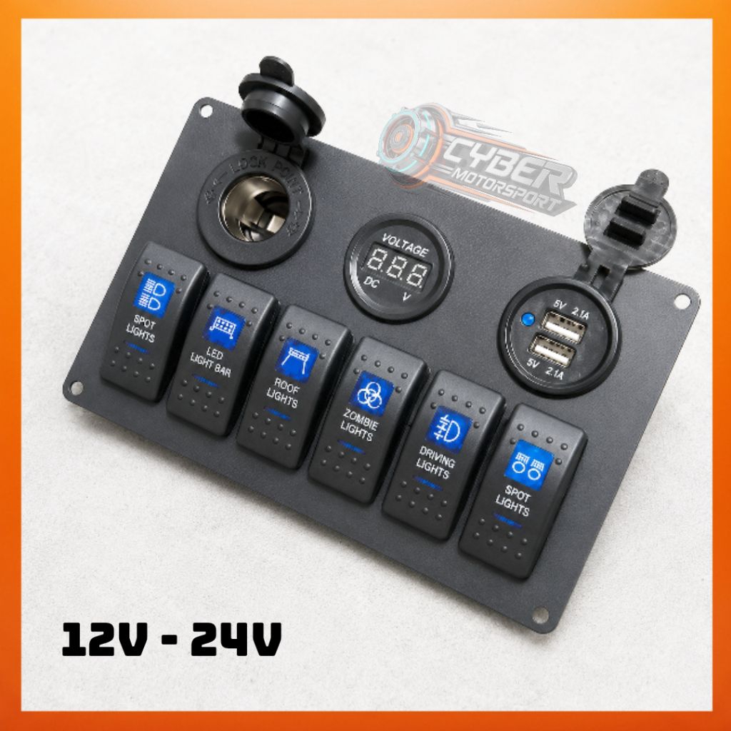Saklar mobil universal. paket Saklar lampu . saklar foglamp. sakalar