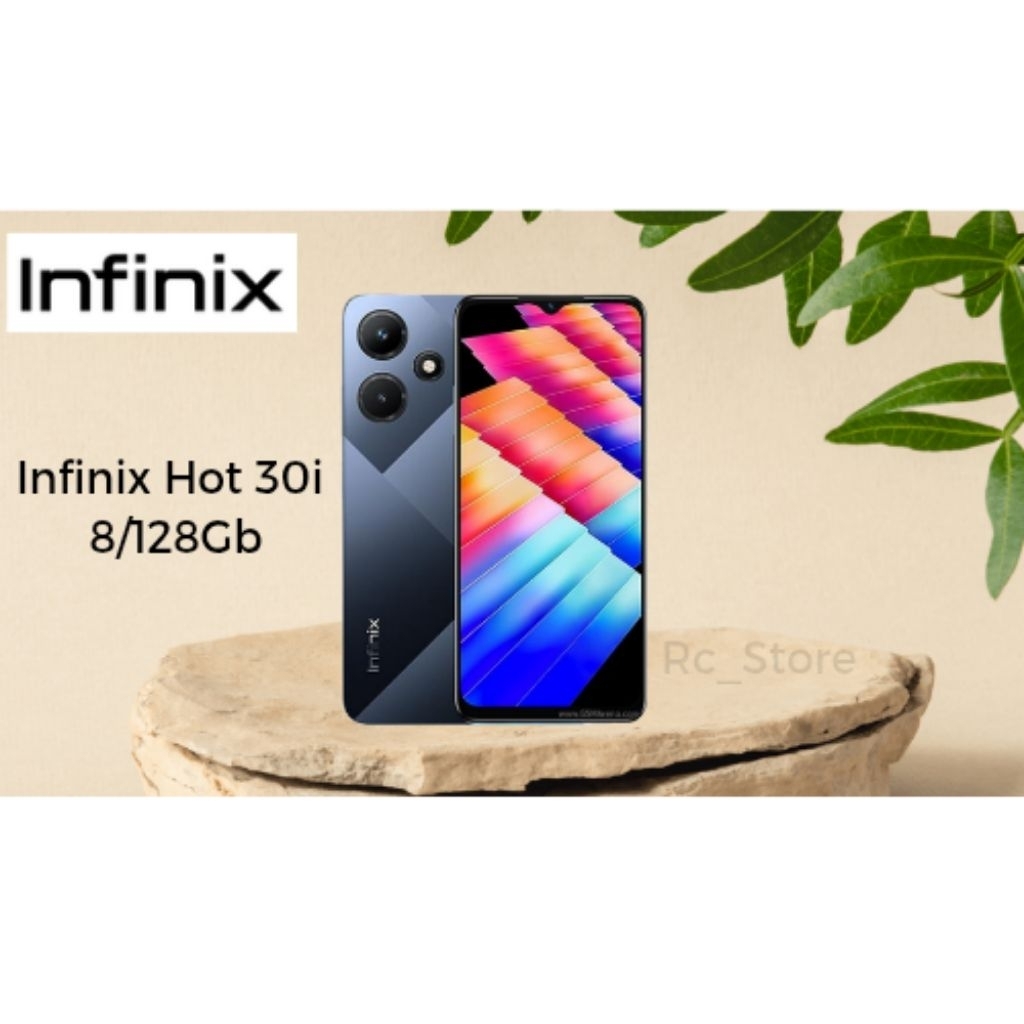 HP Android Infinix Hot 30i 8/128Gb Jaringan 4G Normal Second