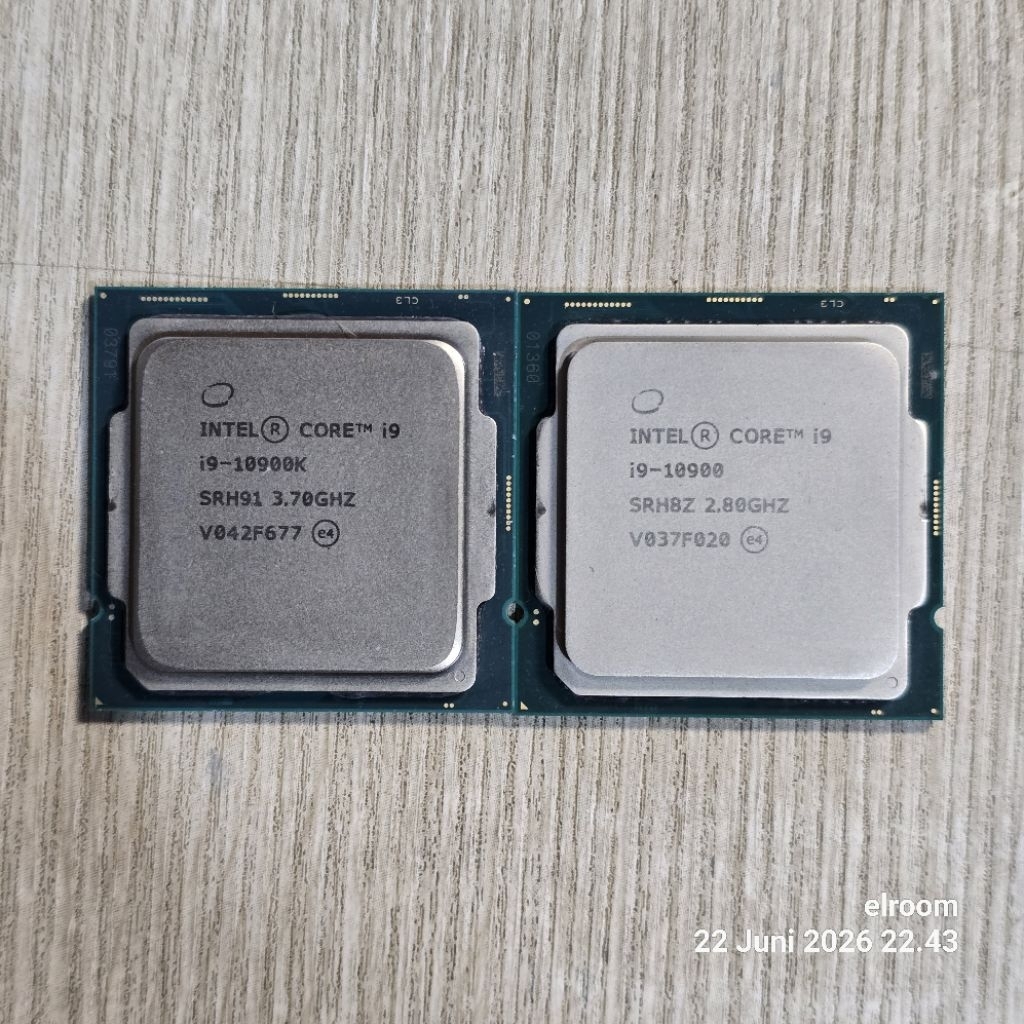PROCESSOR INTEL CORE i9 10900 / INTEP CORE i9 10900K SOCKET INTEL LGA 1200 GEN 10 COMET LAKE SUPPORT