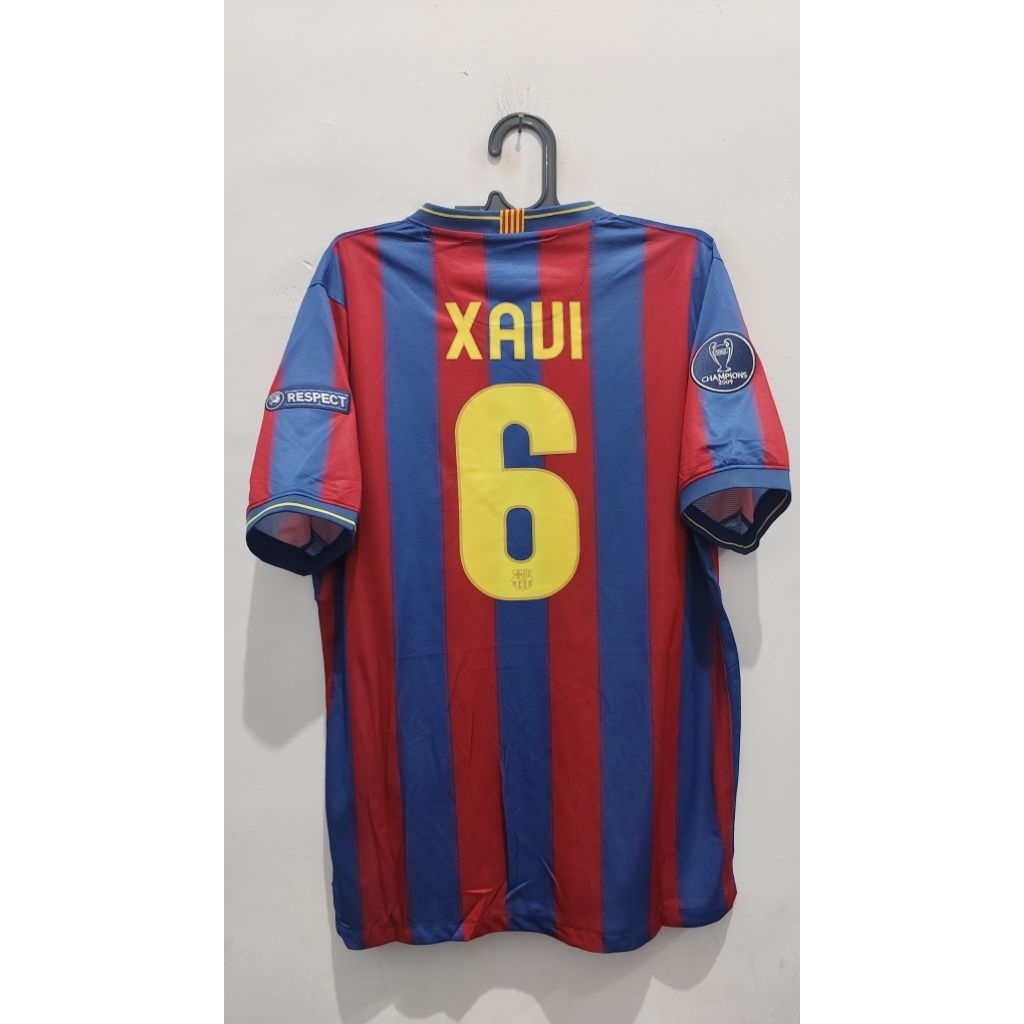 jersey retro B@rc@ Xavi size S.,