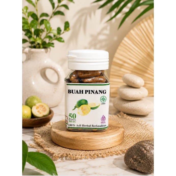 Kapsul Herbal Buah Pinang Muda Original Resmi