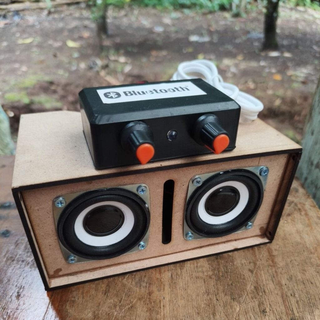 Paket komplit Sound Miniatur 2inch Ampli Bluetooth