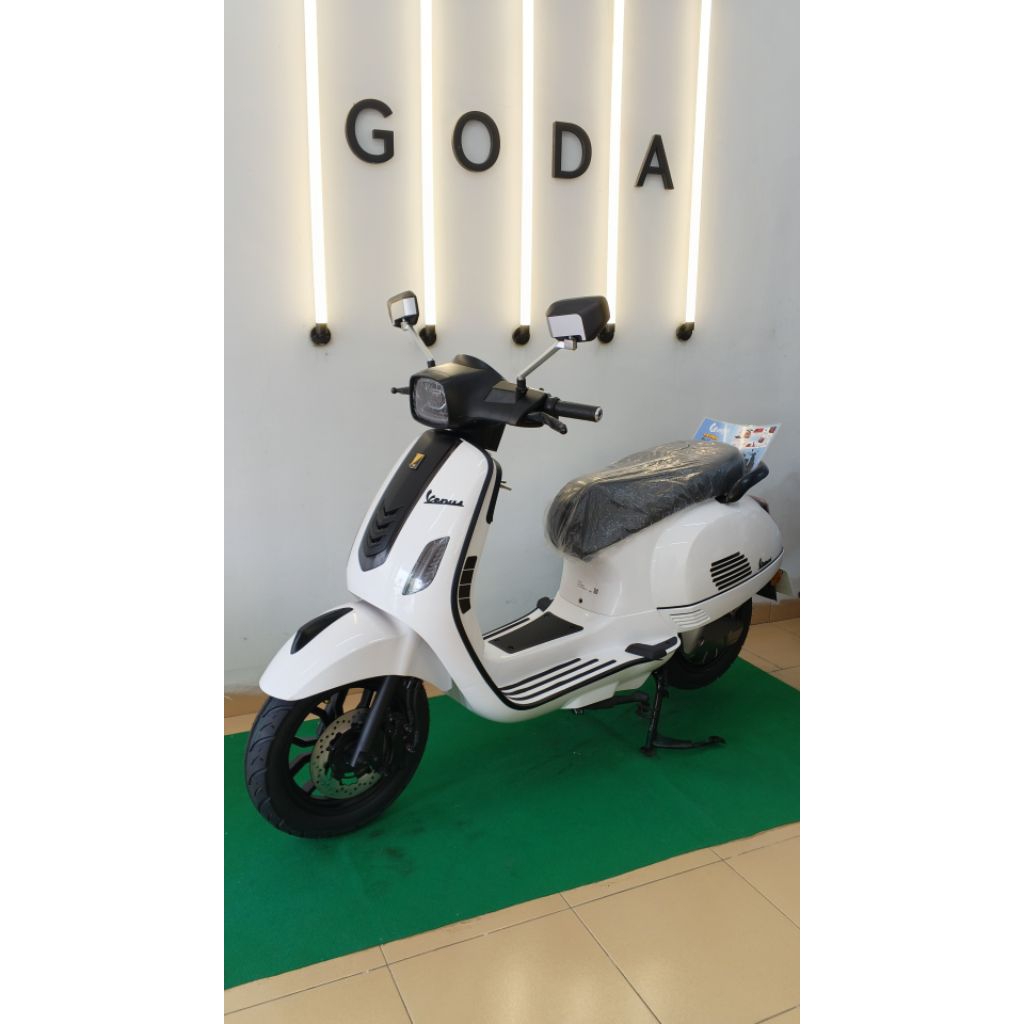 Motor Listrik Goda Venus GD270 White Full Body Glossy