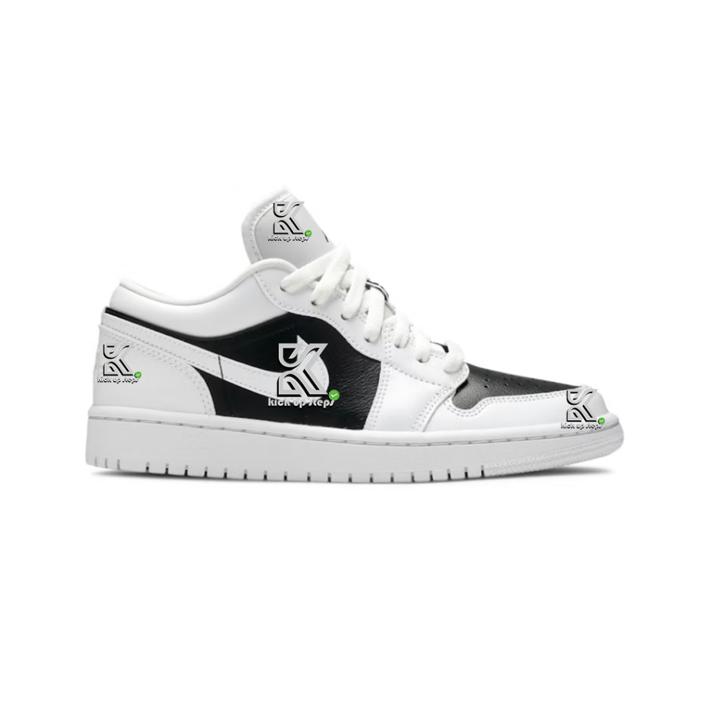 Sneaker Ni/ke AJ1 Low Panda White Black Original