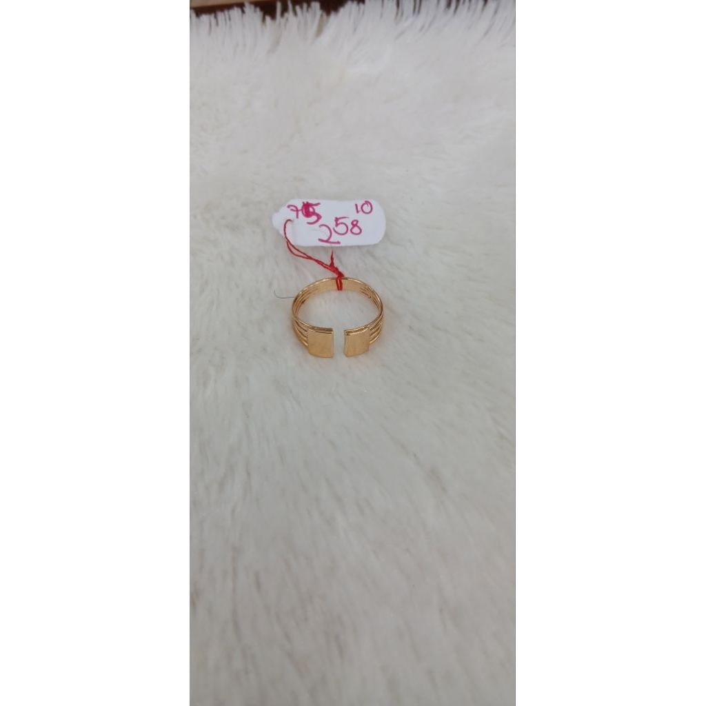 cincin mas 17k brt 2,58gram sz : 12