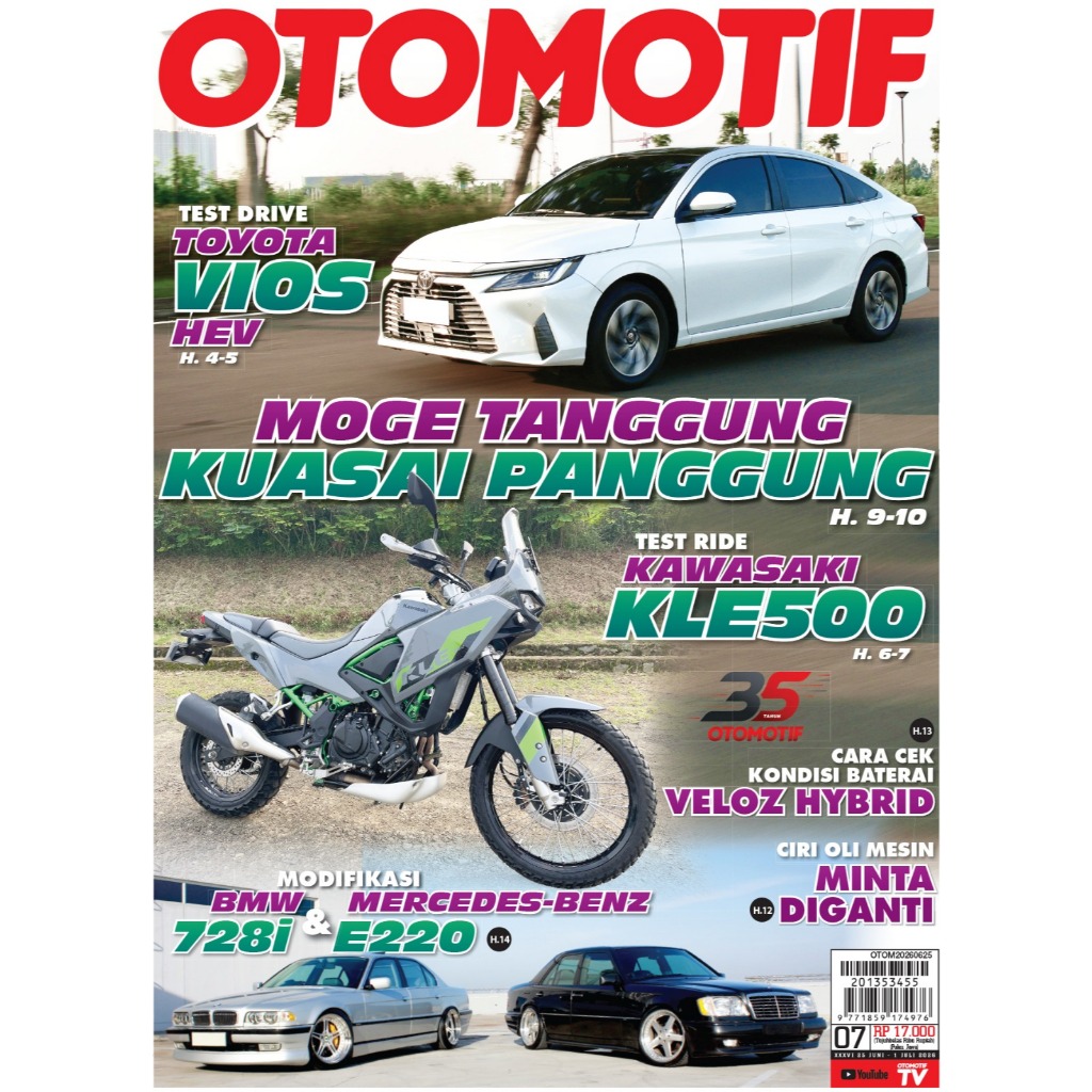 Tabloid Otomotif edisi Juni 2026 - Otomotif No.07