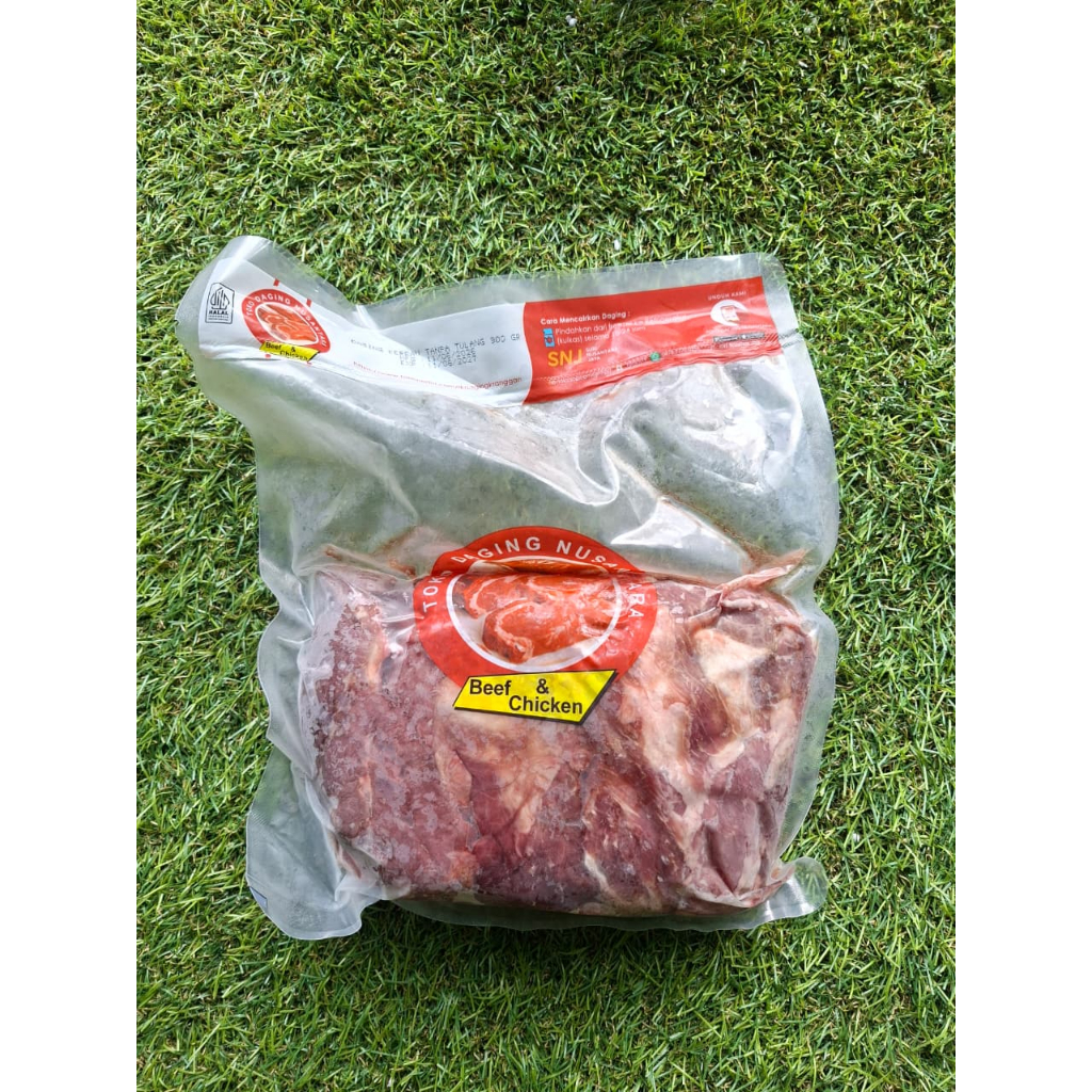 Daging Kerbau Non Tulang Pack / Daging Kerbau Frozen 900gr