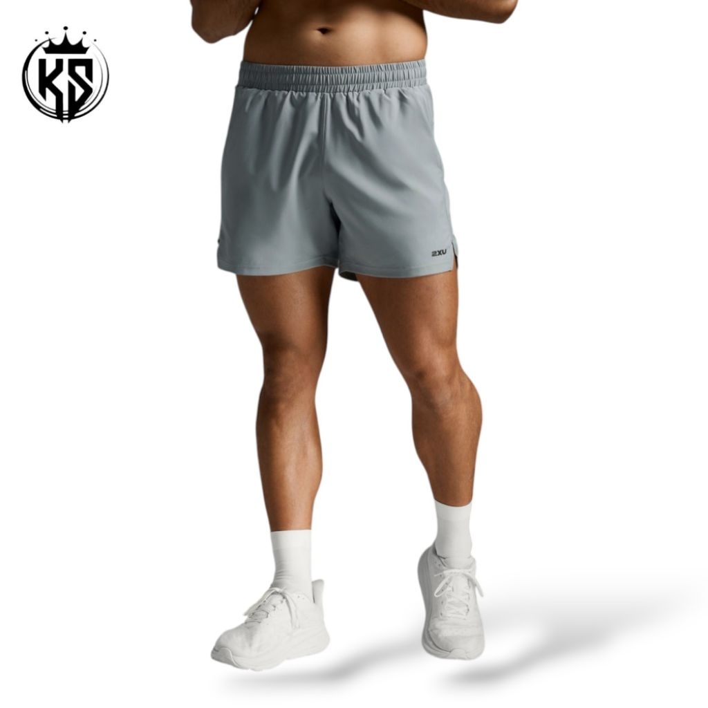 2xu Aero 5 Inch Shorts (Unlined) Weathervane/Black Reflective
