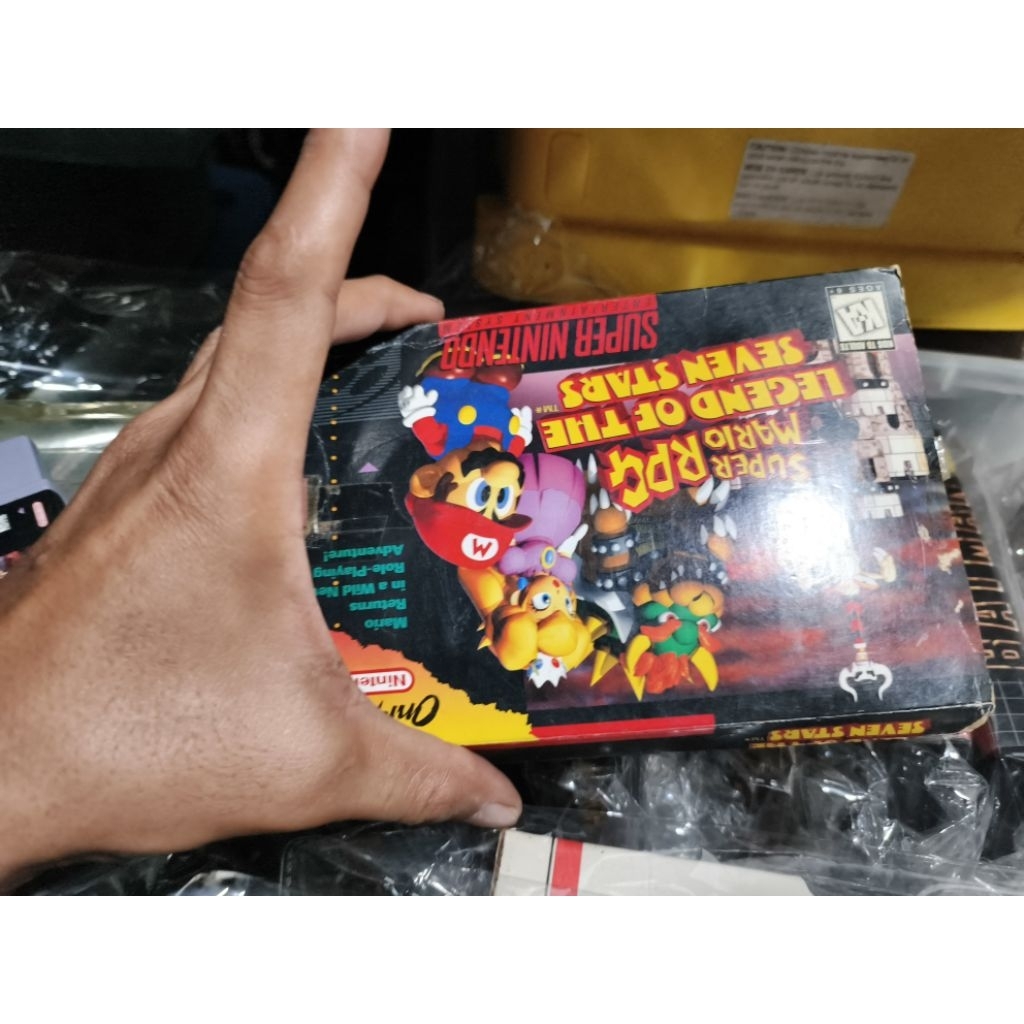 Super Mario RPG Super Nintendo SNES