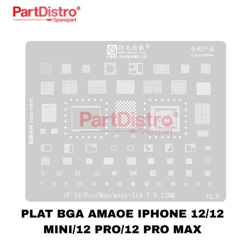 PLAT BGA AMAOE IPHONE 12/12 MINI/12 PRO/12 PRO MAX
