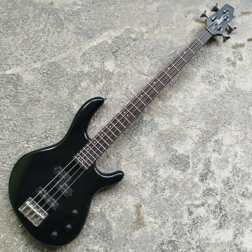 GITAR BASS ELEKTRIK ORIGINAL CORT ACTION 4 STRING MURAH SECOND