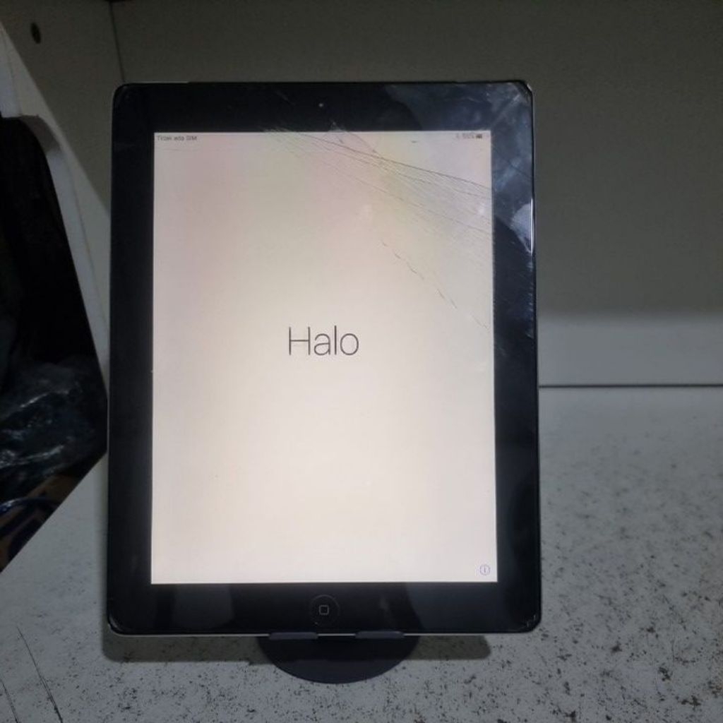 ipad 4 minus lcd sama icloud
