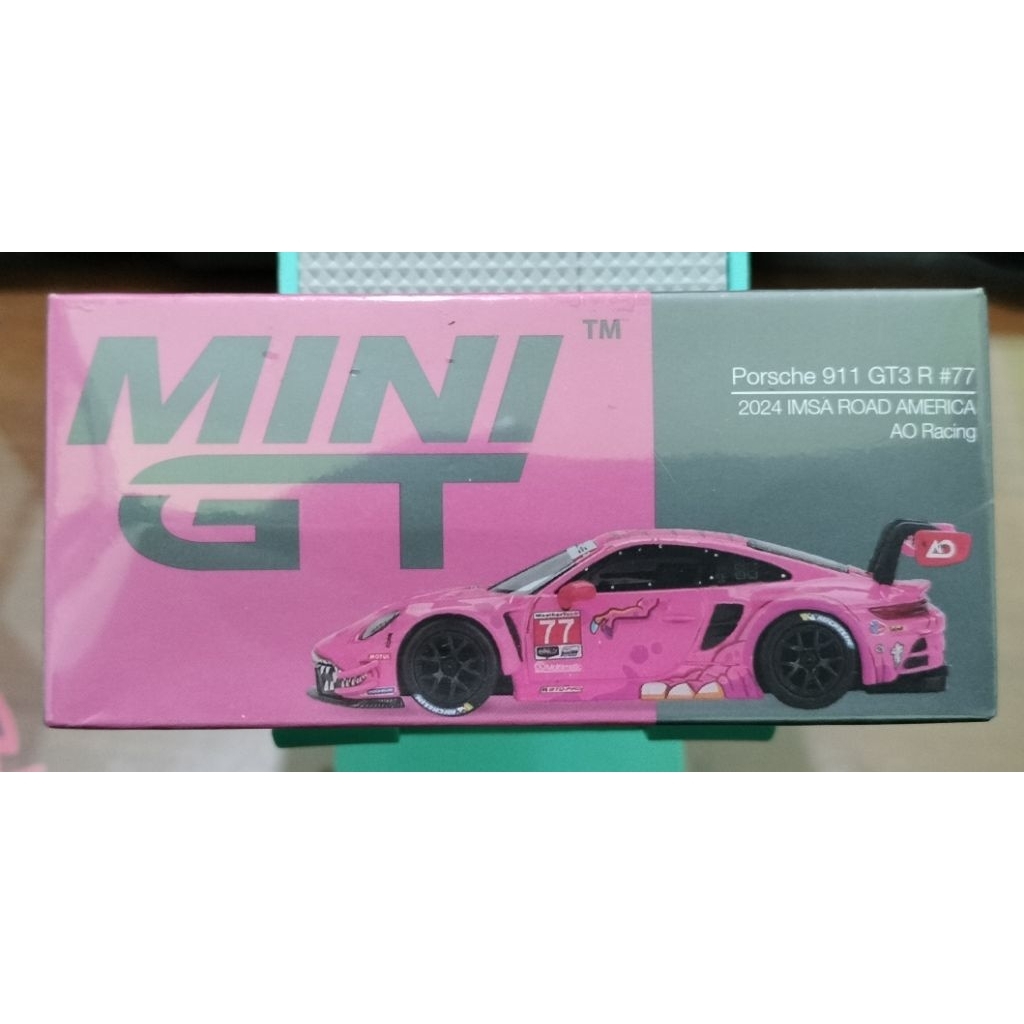 MiniGT Porsche 911 GT3 R #77 Roxy