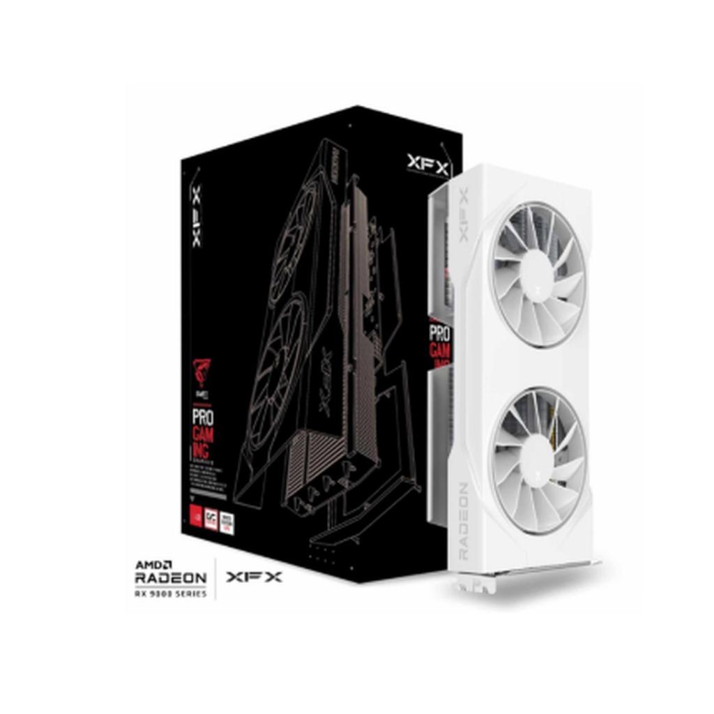 XFX Swift AMD Radeon RX 9060 XT OC White Gaming Edition | VGA16GB GDDR6