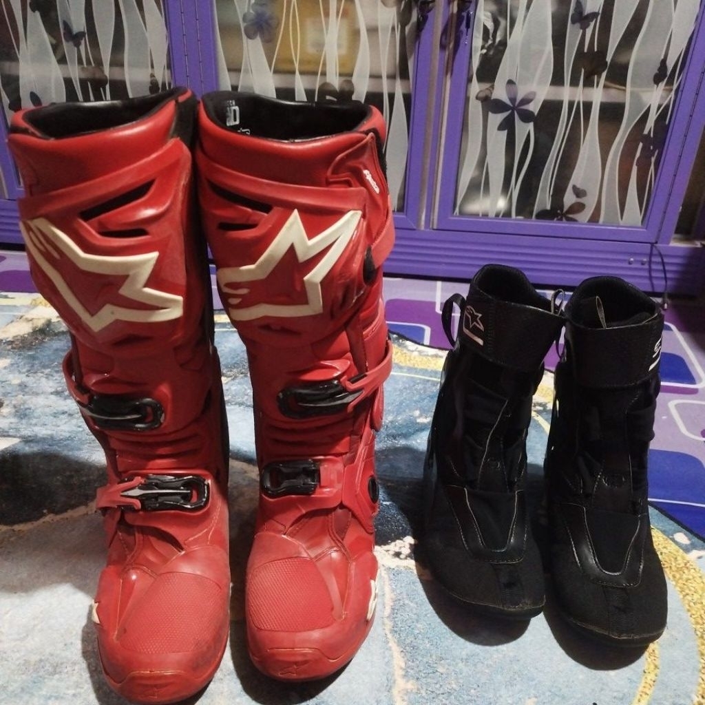 Sepatu trail Alpinestars tech10 second size 43