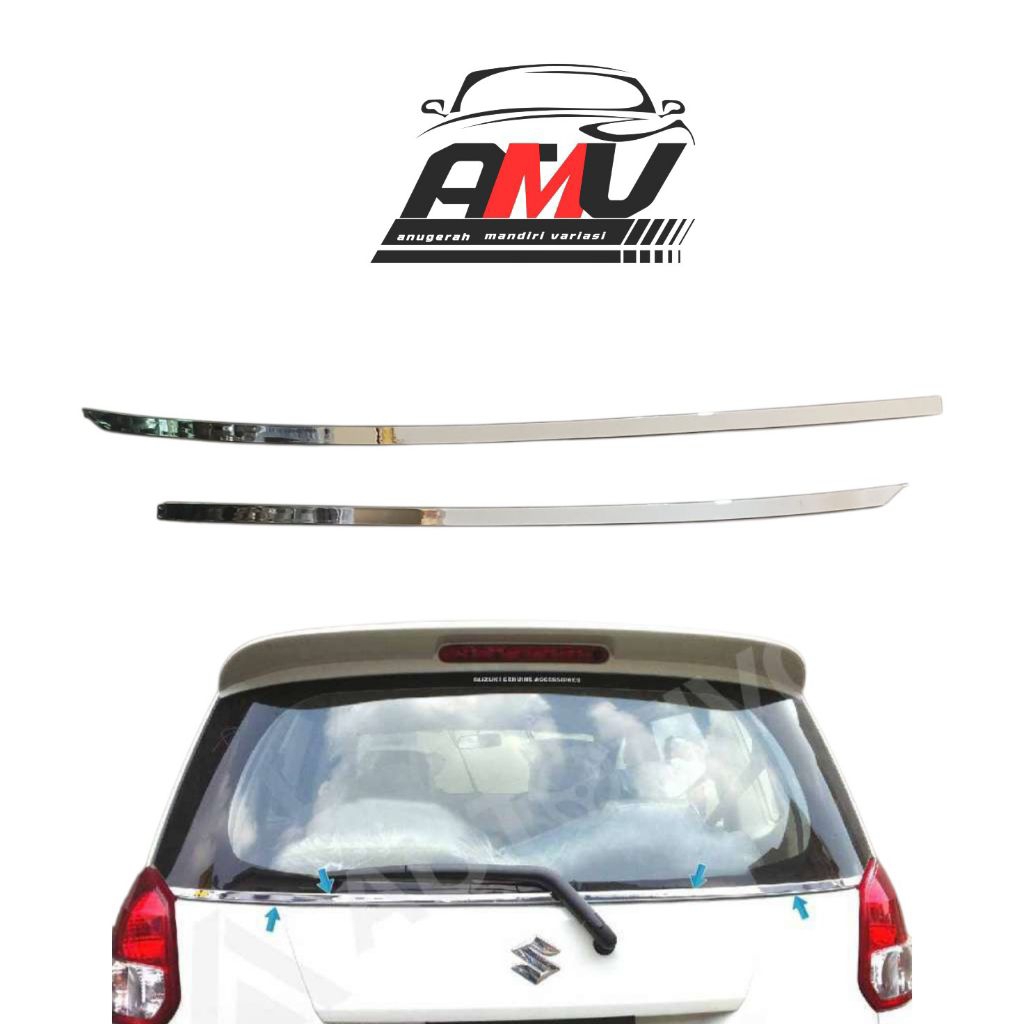 LIST KACA BELAKANG ERTIGA LAMA CHROME