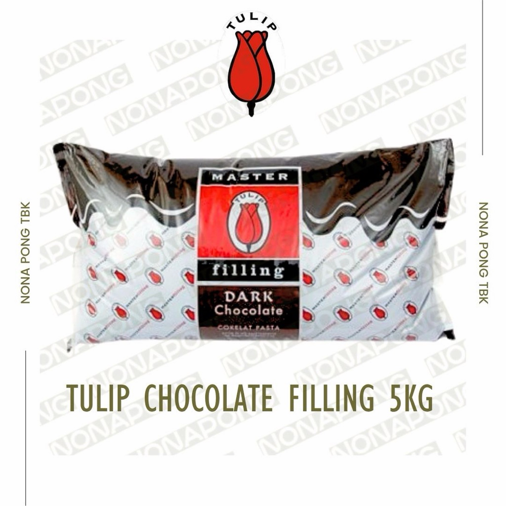 Coklat Filling | Isian kue Coklat | Selai Coklat | Tulip Cokkat Filling | Tulip Coklat Filling 5kg