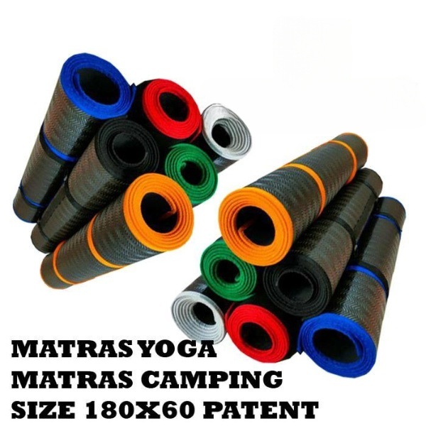 Eiger Adventure - Matras Camping/Matras Karet/Matras Gulung - Mtrs Lis Hitam