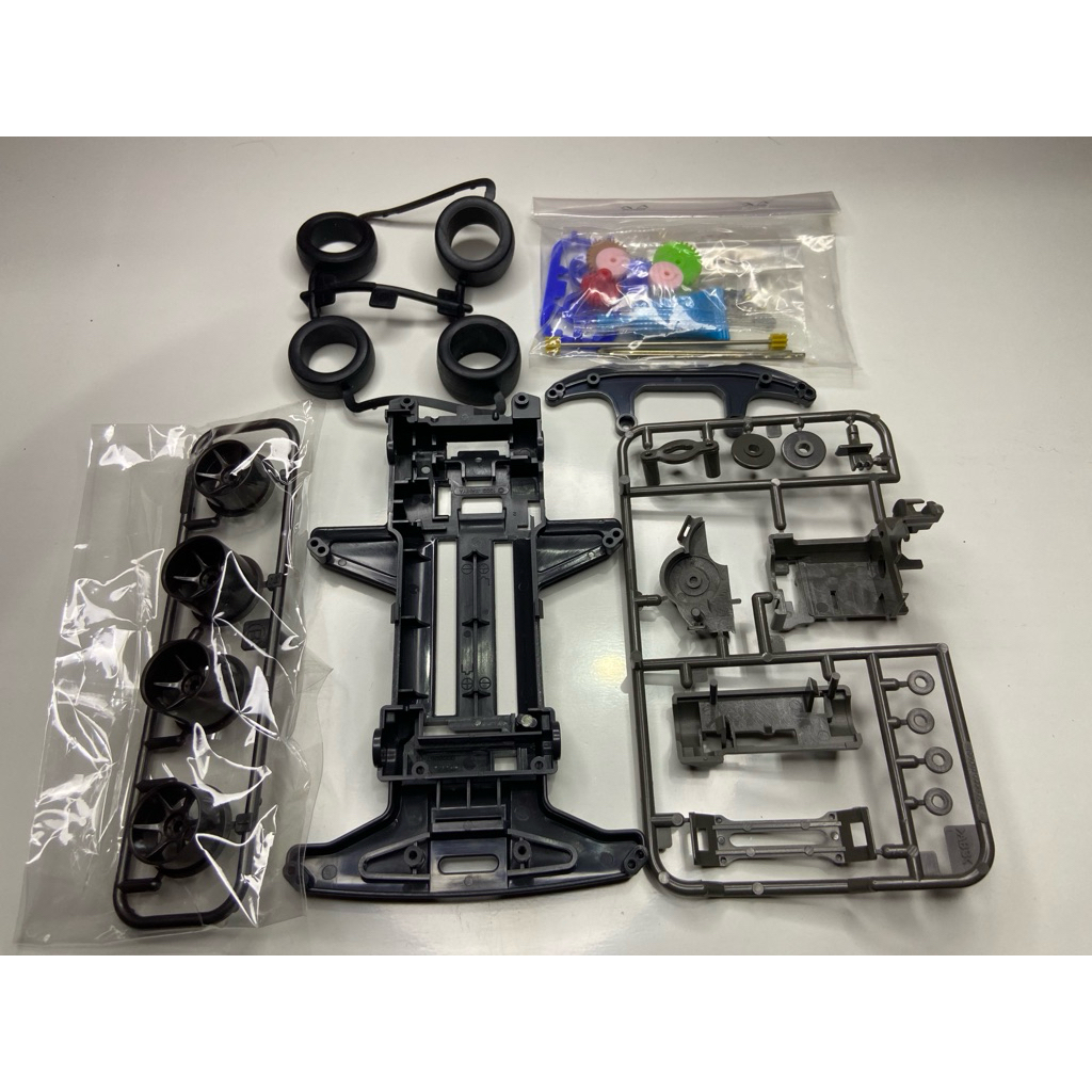 Tamiya chassis Super TZ-X grey loose vanishing gazer