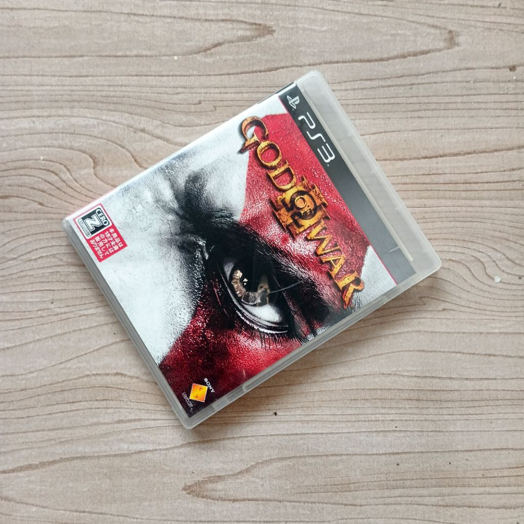PS3 BD Kaset God of War 3 Original game