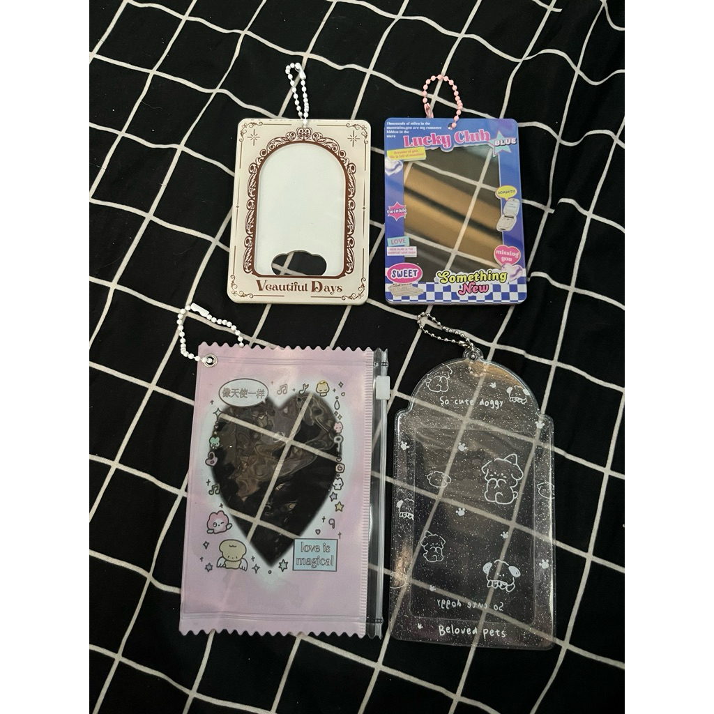 READY CAHOL CARD HOLDER ACRYLIC PVC