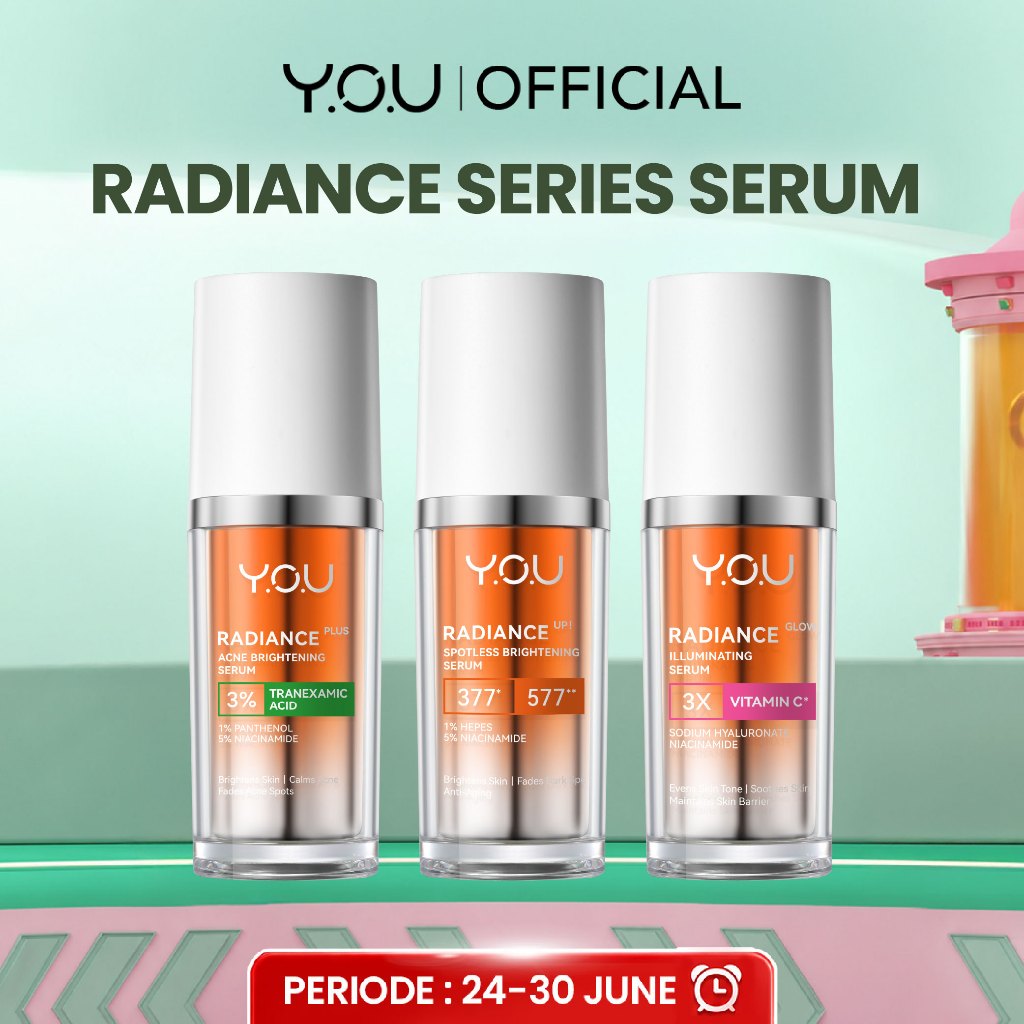 [RADIANCE SERIES] YOU Radiance Plus Acne Brightening Serum | YOU Radiance Glow Illuminating Serum | 