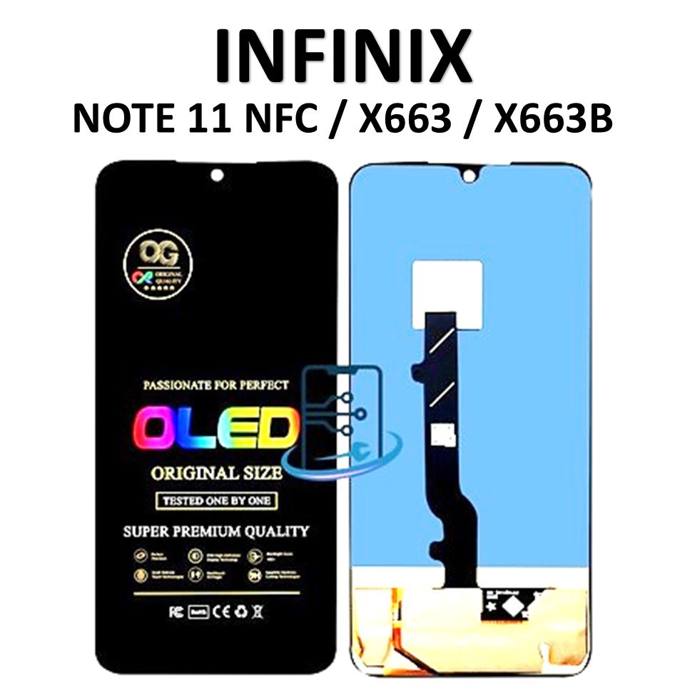 LCD TOUCHSCREEN INFINIX NOTE 11 NFC / X663 / X663B ORIGINAL FULLSET