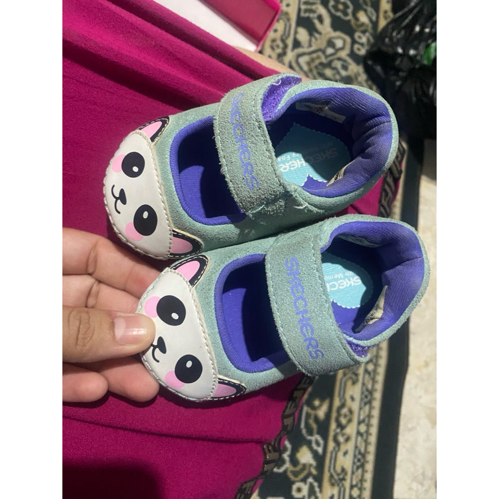 sepatu sendal baby bayi skechers original buat bayi size 0-6 bulan