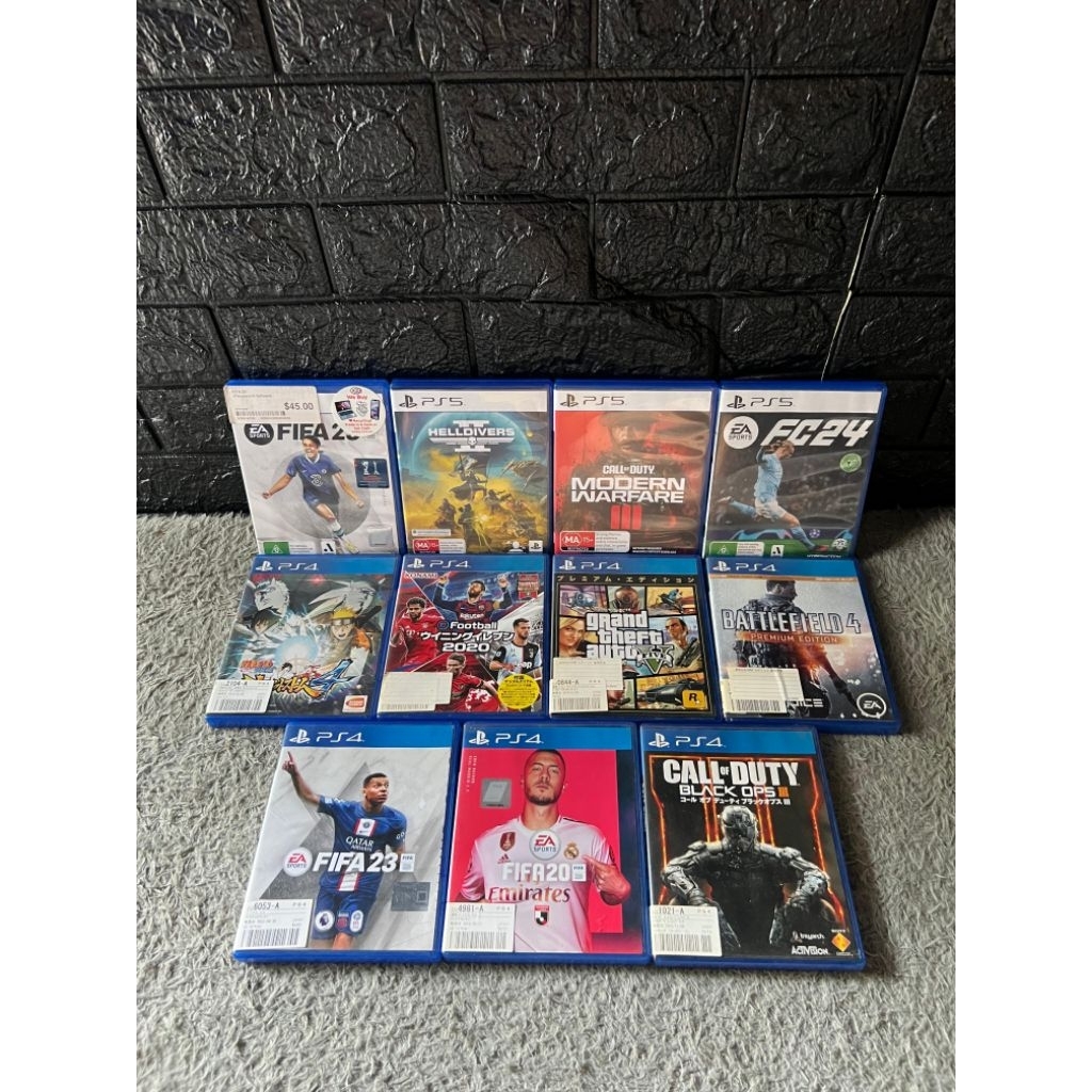 KASET BD PS4 & PS5 SATUAN BORONGAN