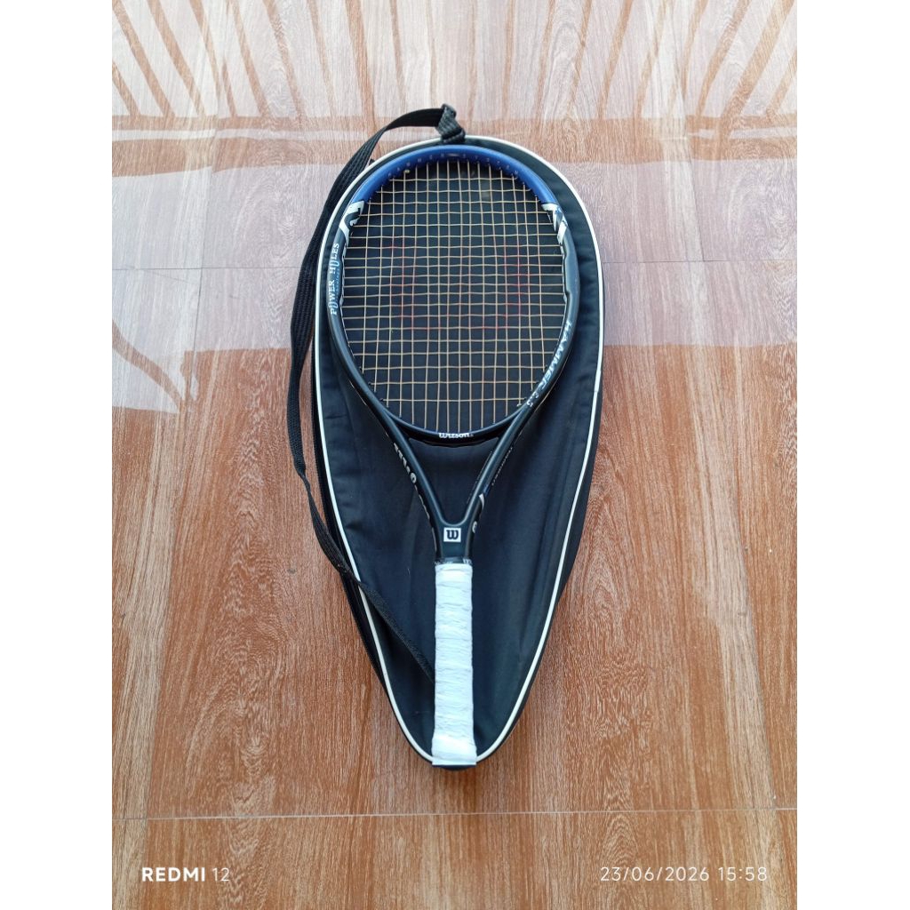 Raket tenis Wilson hammer 113 sq in original bekas pakai