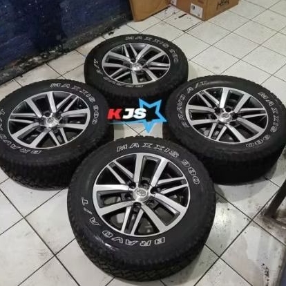 velg OEM copotan ori berikut ban mobil copotan Fortuner