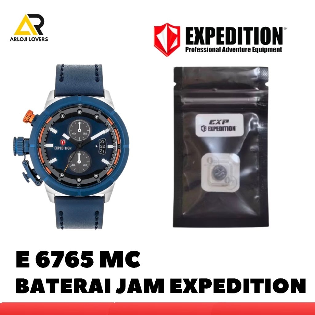 Baterai Jam Expedition Type E 6765 MC Original