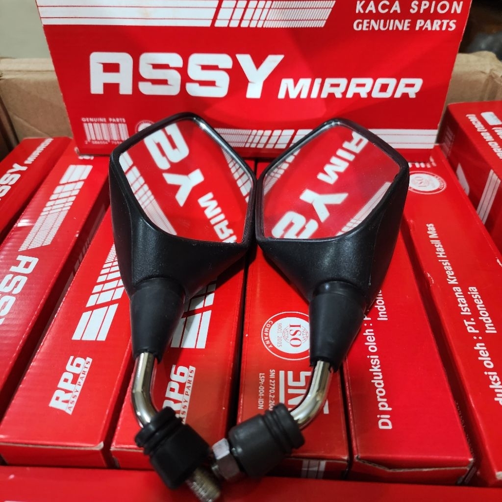 [COD] SPION PCX GAGANG CHROME 11CM KACA DATAR