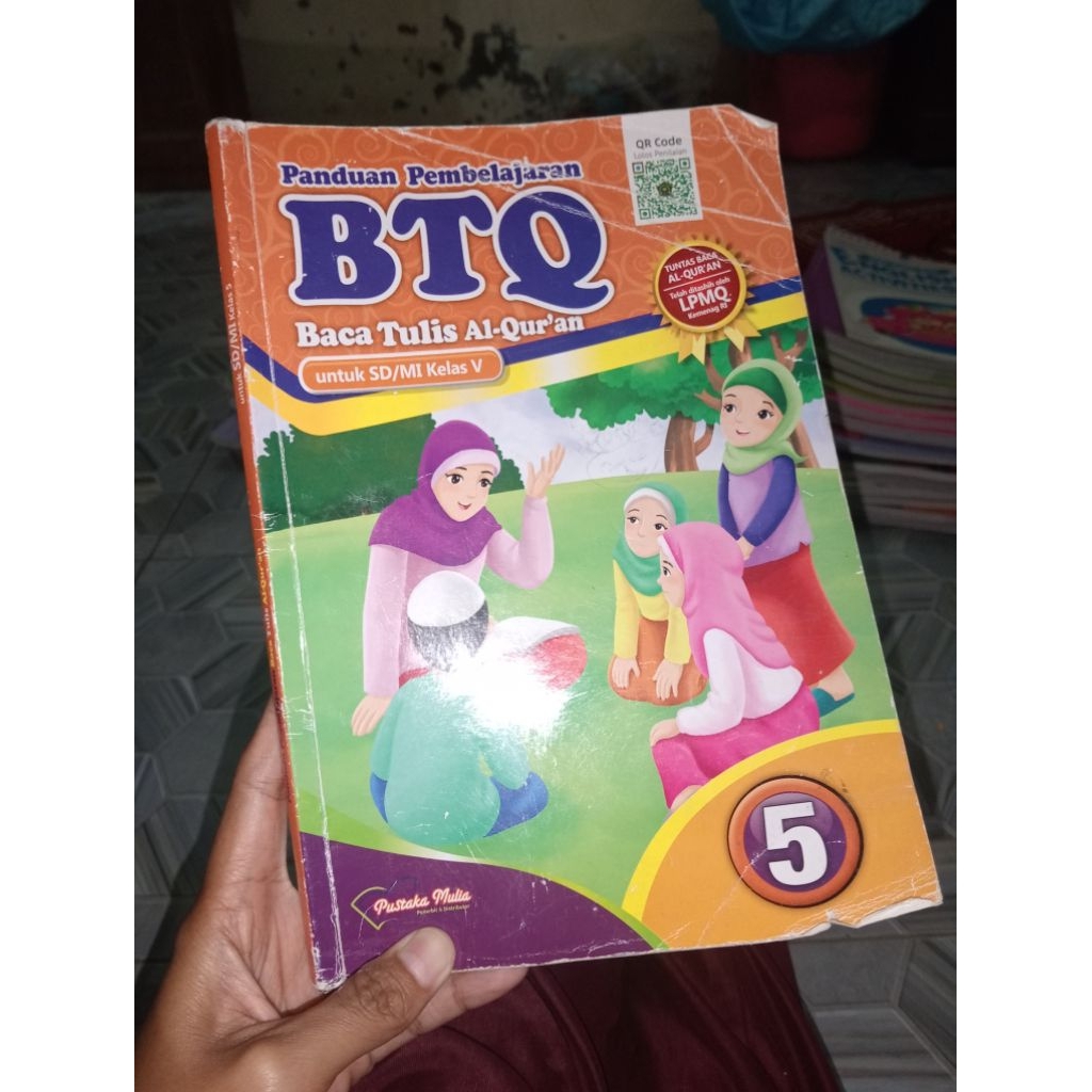 Buku Bekas BTQ kelas 5SD
