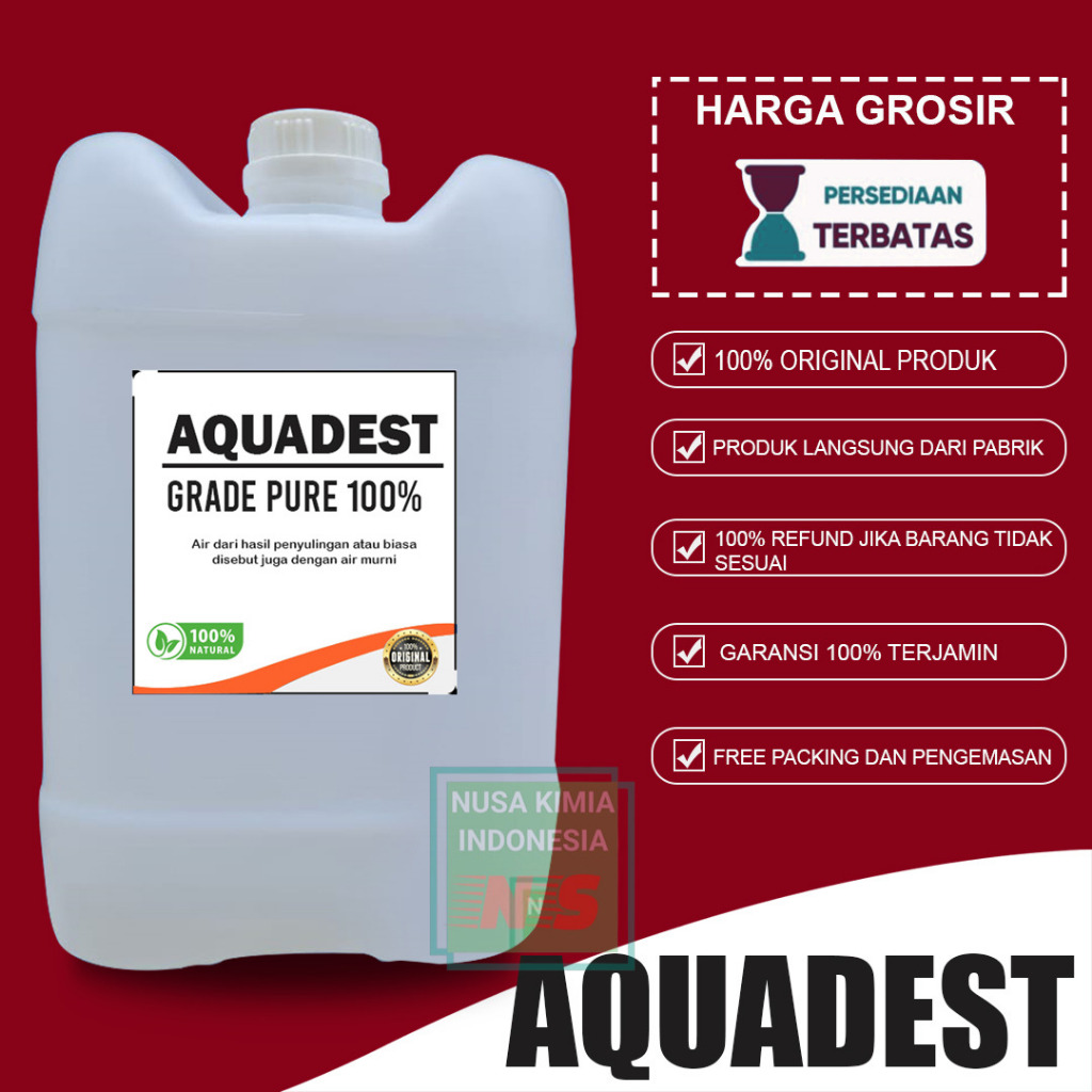 AQUADEST 10 LITER / AQUADEST 10L / AQUADES