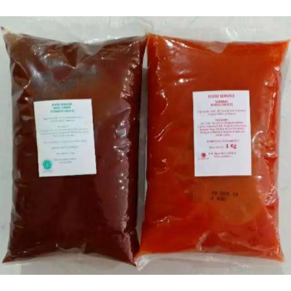 Delmonte Saus Tomat 1kg (Kemasan Refill / Horeca Pack) Lasalle Food