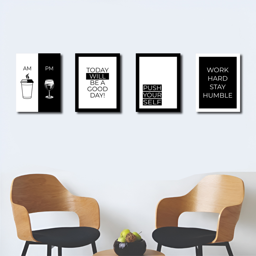 SIGN POSTER HIASAN DINDING QUOTES MOTIVASI KOPI - DEKORASI DINDING KAMAR RUMAH
