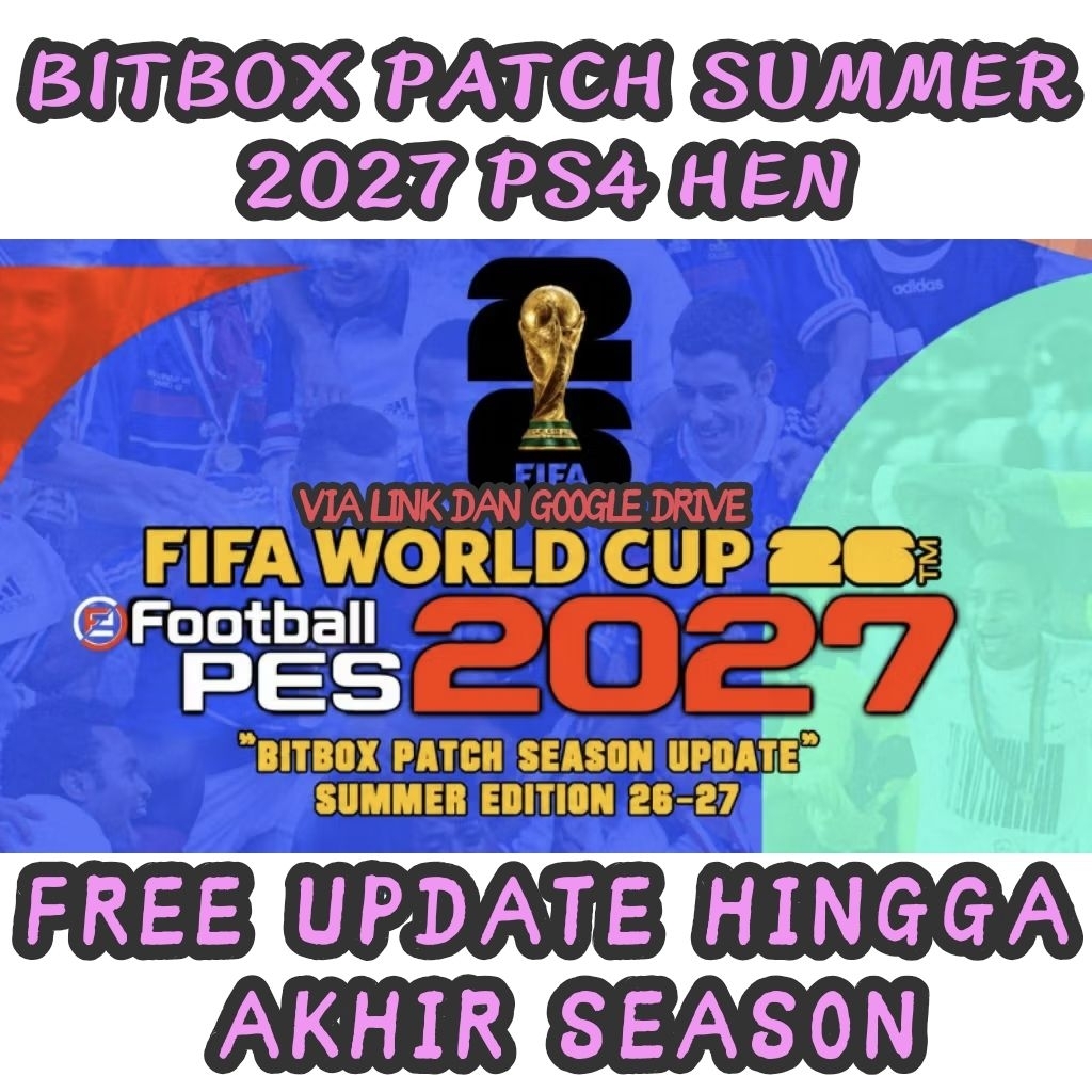 PES 2026 Bitbox patch summer PS 4 Hen 23 juni 2026