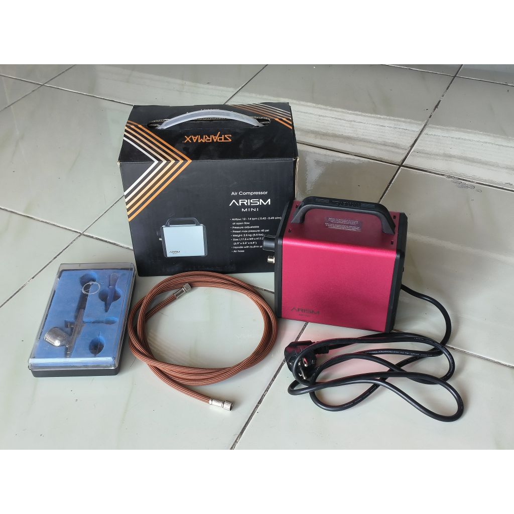 Air Compresor ARISM mini SprayMax Second like new