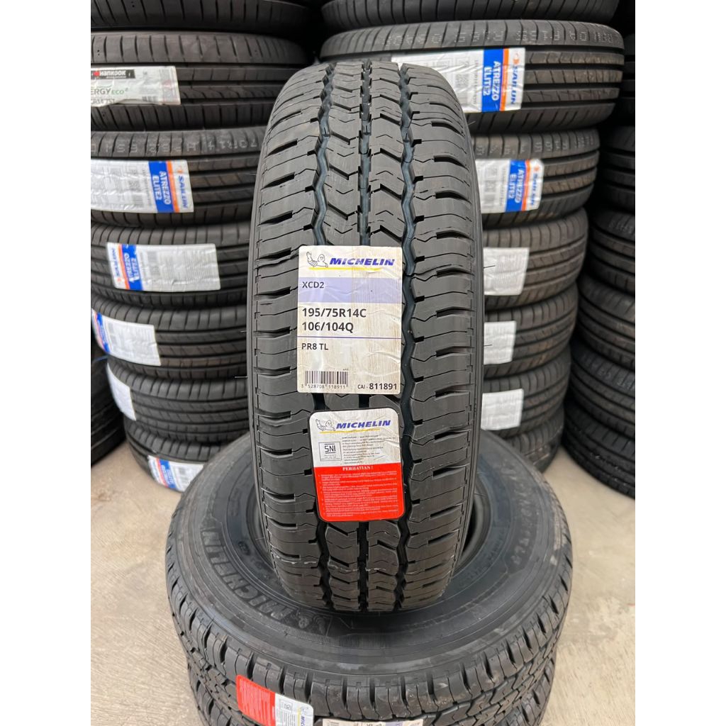 PROMO Ban mobil 195 75 R14 Michelin XCD2 195/75 R14 GRANDMAX Futura Carry Tayo pickup box muatan