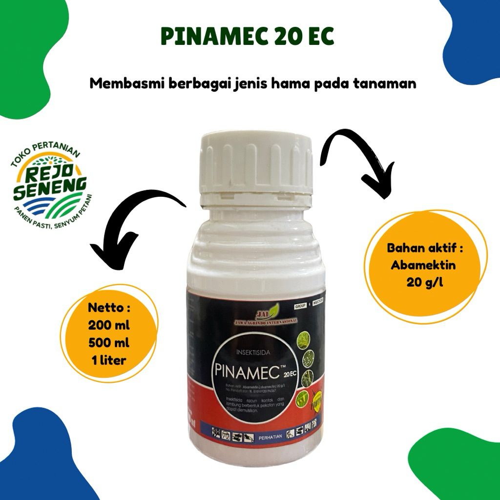 Intektisida PINAMEC Protego bahan aktif abamektin 20 EC