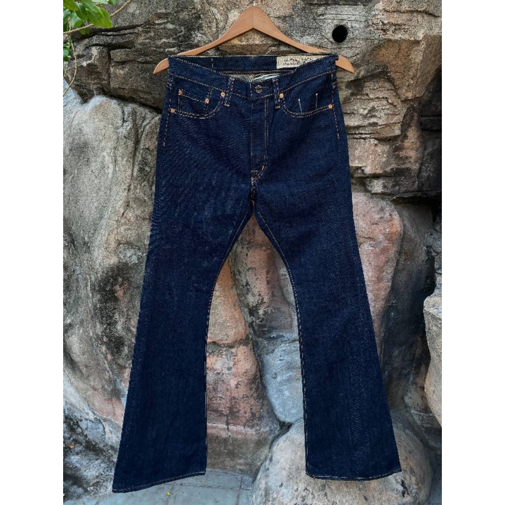 KAPITAL Inc. Extra Wide Leg Bootcut Denim size 31